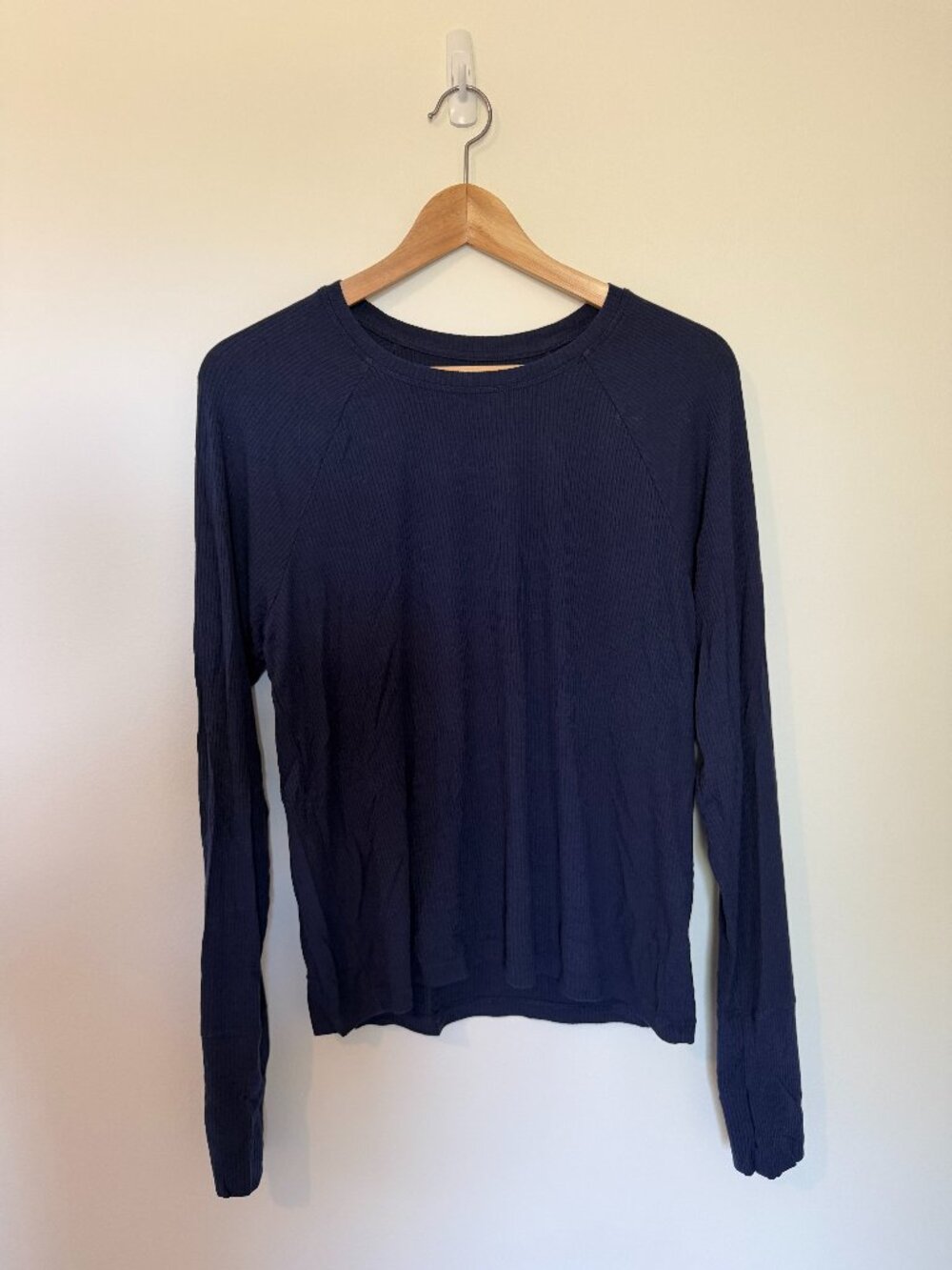 OFFLINE By Aerie Thumbs Up Ribbed Raglan Long Sleeve T-Shirt